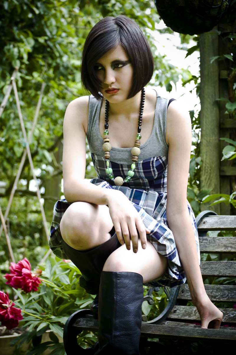 Female model photo shoot of Gwenllian Evans by RebeccaJaneAndrews