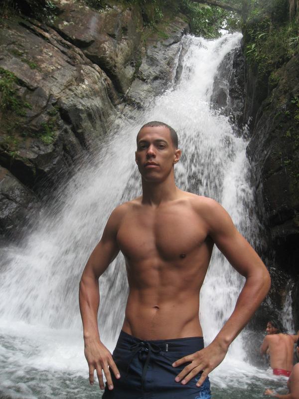 Male model photo shoot of Sean Turner in El Yunque, Puerto Rico