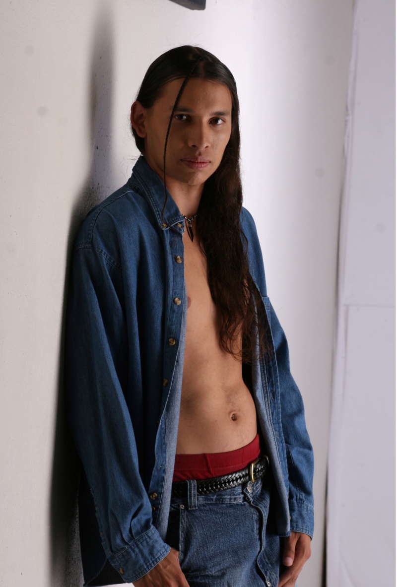 Male model photo shoot of Sam Sampson by DaveMiller Photographer