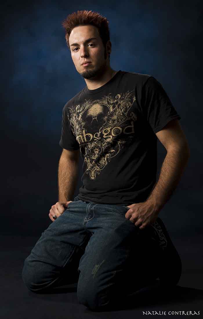 Male model photo shoot of Eli Void by NatalieRuth Photography in ACC Studio