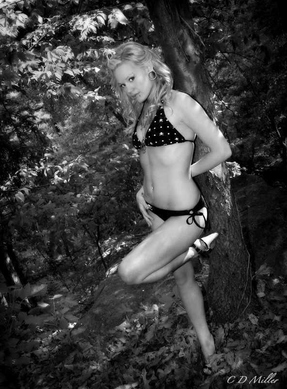 Female model photo shoot of Lexi Monroe by C D Miller