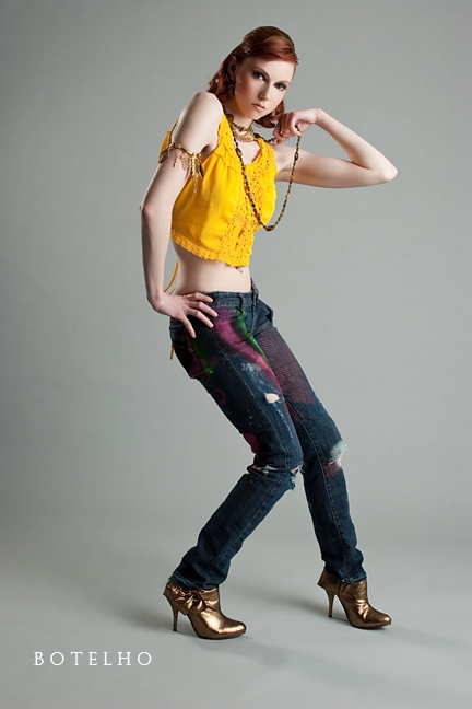 Female model photo shoot of Miss Emma by David J Botelho in SOPHA, wardrobe styled by Fran Collazo and LiarLiarFashions