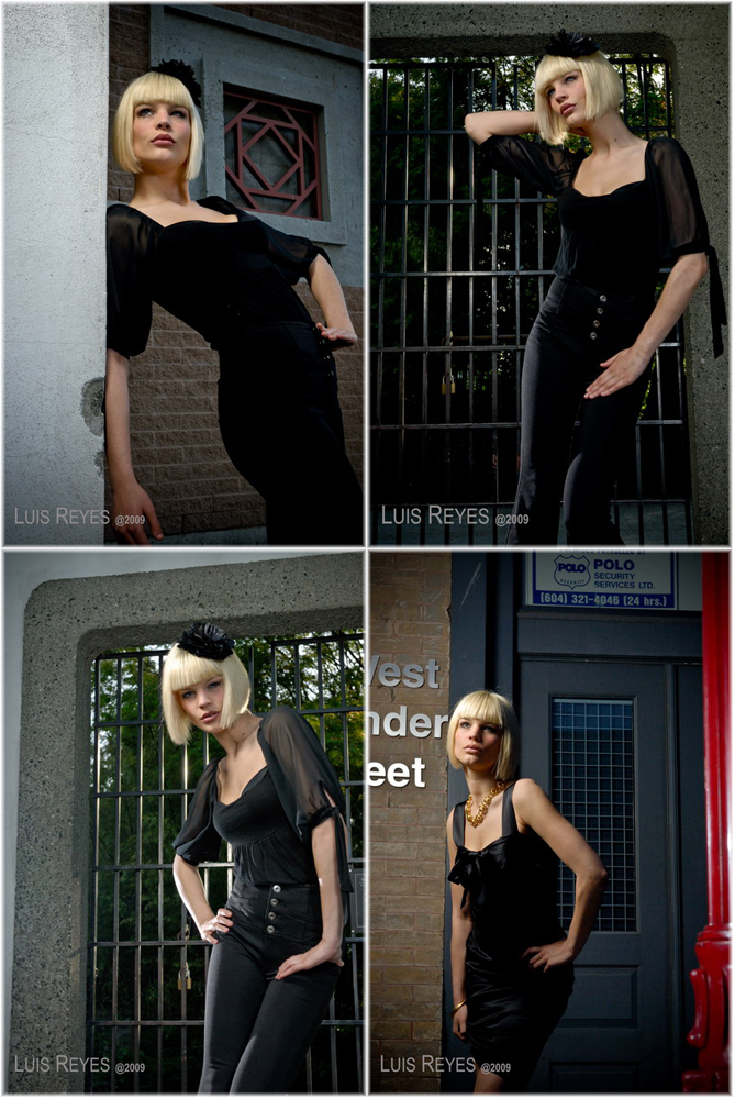 Male and Female model photo shoot of LPR Photography and Miss Natalie Jean in Chinatown, Vancouver, British Columbia