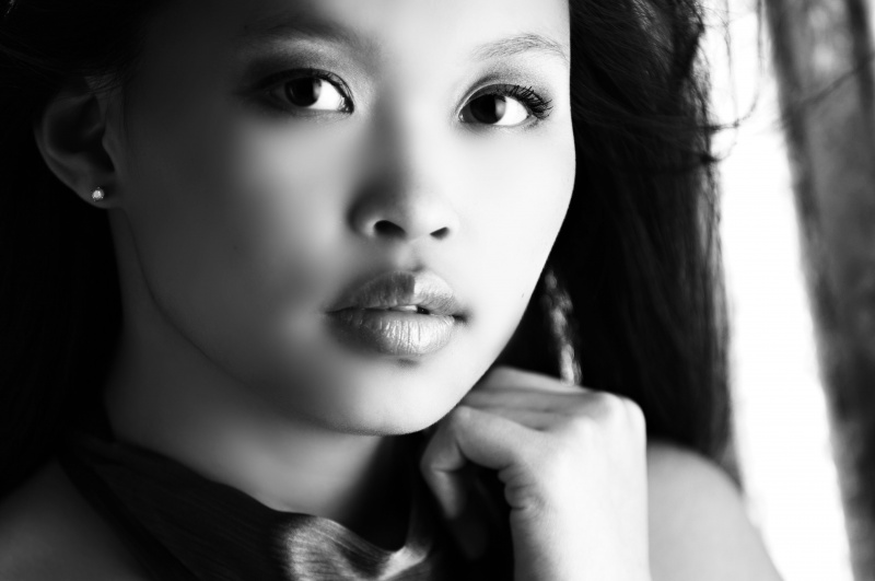 Female model photo shoot of Wan T