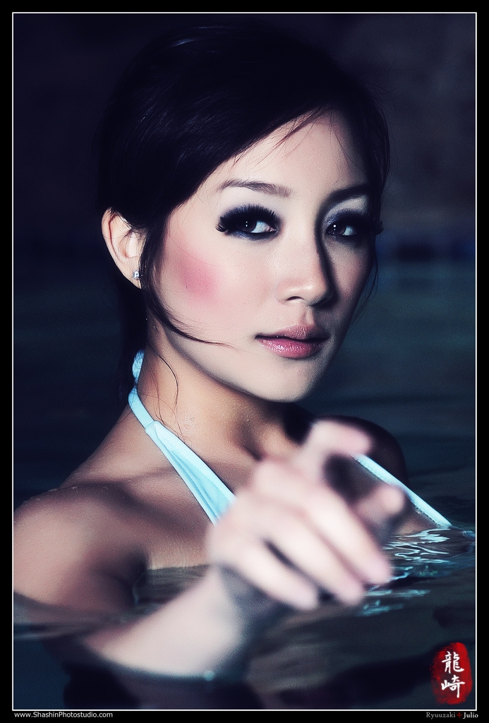 Female model photo shoot of Taelin Le by Ryuuzaki, makeup by Jessica Foronda