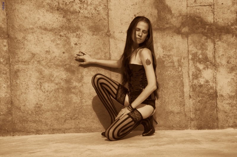 Female model photo shoot of Jaded Starr by Jeremy Byers in Canton, GA