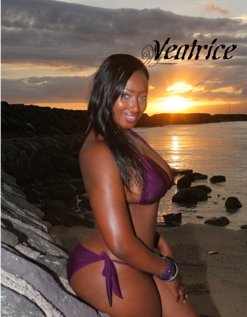 Female model photo shoot of Veatrice L by Green Bottle in Hawaii