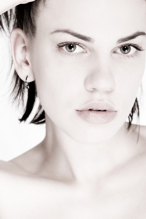 Female model photo shoot of Alice_Sultanova in studio, Moscow