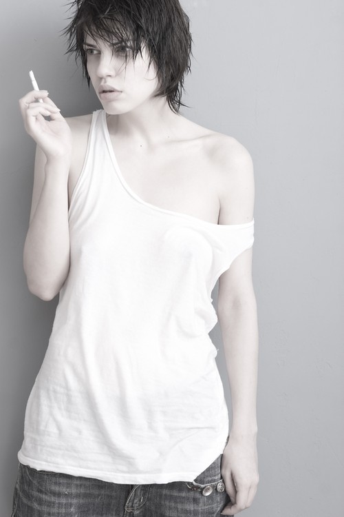 Female model photo shoot of Alice_Sultanova in studio, Moscow