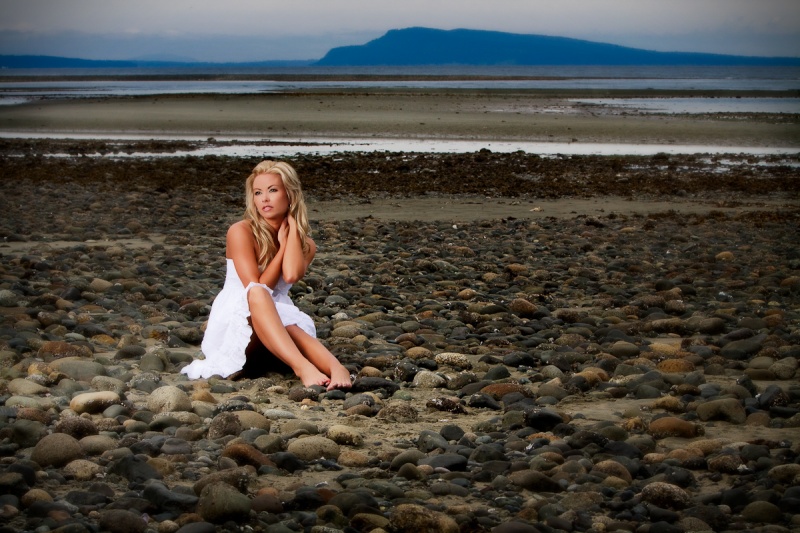 Female model photo shoot of KerryD by Vankle Photography in Qualicum Beach