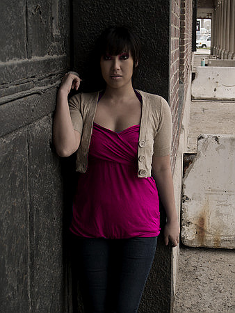 Female model photo shoot of Ang H in Asbury Park, NJ