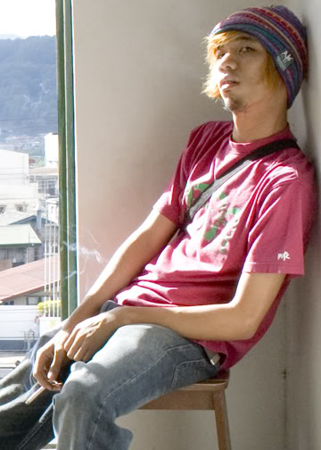 0 model photo shoot of JB Eudela in Baguio-La Trinidad