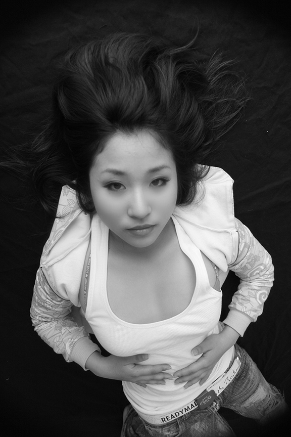 Female model photo shoot of Maya Kudamatsu