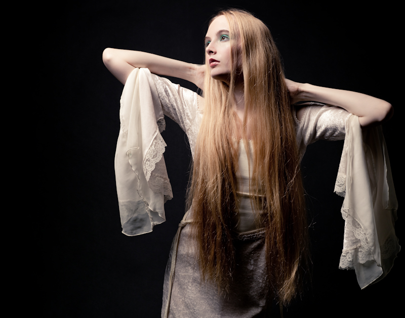 Female model photo shoot of Freya Twigvald by stephiegoh in Hallmark Institute