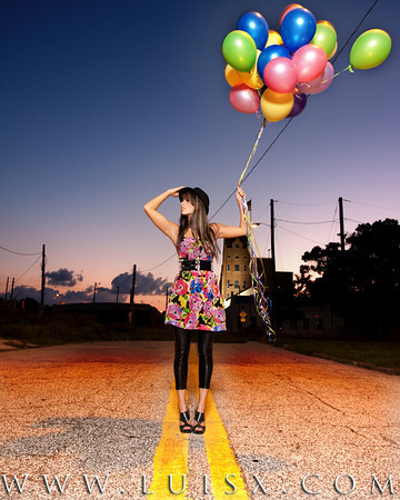 Female model photo shoot of Sugarface Cosmetics in Ybor City, FL 