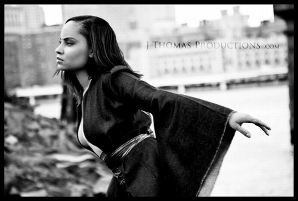 Female model photo shoot of Starleigh by Jason P Thomas, wardrobe styled by Massah 