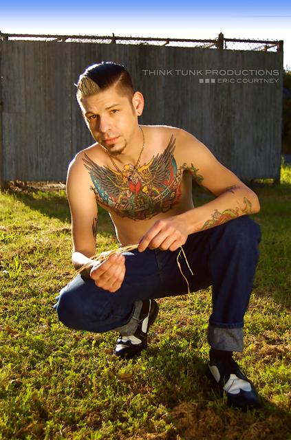 Male model photo shoot of Jonny Edgewood by Eric Courtney