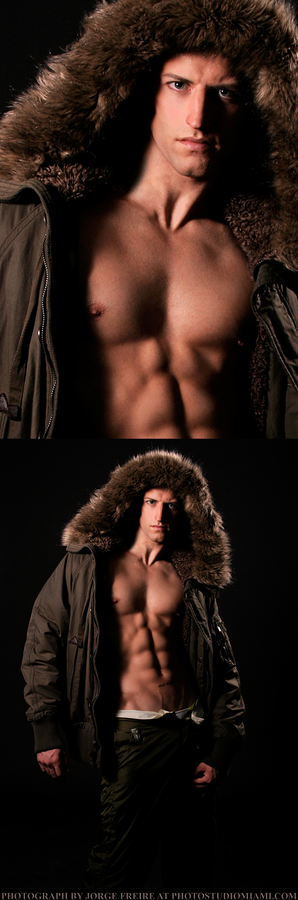 Male model photo shoot of Jorge Freire PSM and LAW R in The Studio