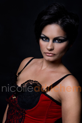 Female model photo shoot of Nicolle Adrichem in Studio