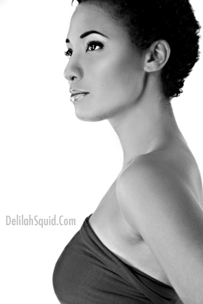 Female model photo shoot of Gabrielle Peri by Delilah Squid, makeup by Marnie the mua 