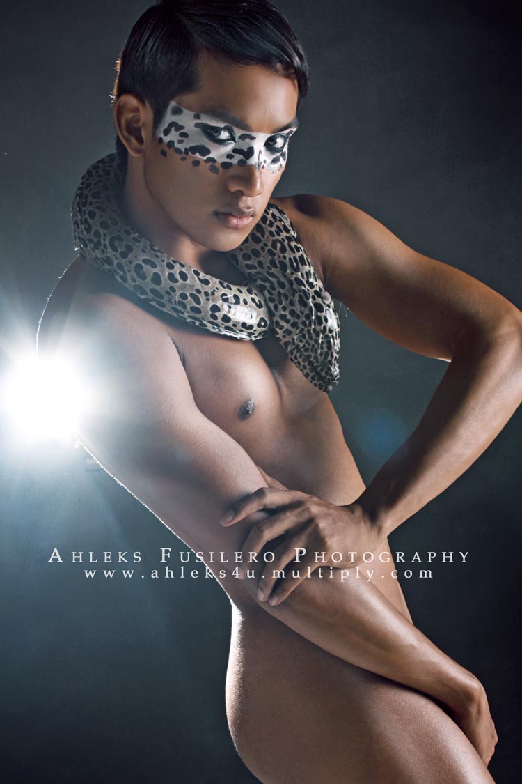 Male model photo shoot of Gic Aquino by Ahleks Fusilero in Indios Bravos Studio, Makati City, Philippines
