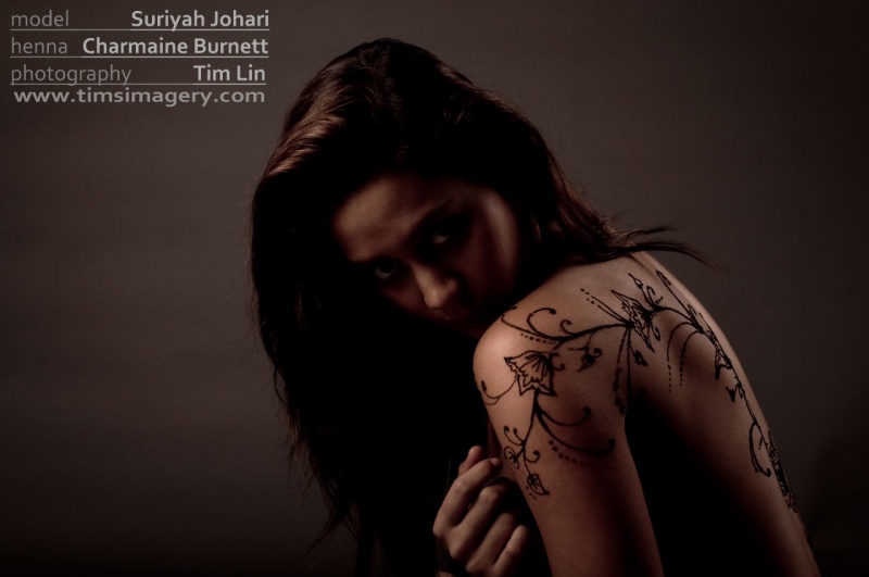 Female model photo shoot of Suriyah Johari in Tim lin's Studio