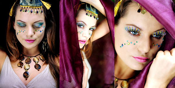 Female model photo shoot of libpuritan and Mad Zingara in singapore, makeup by Carissa Cristobal