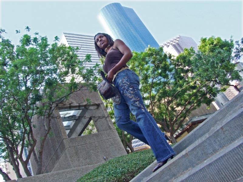 Female model photo shoot of Tierra W by Ethnic domai photograph in Bayou Place