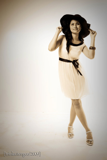 Female model photo shoot of erikavillanueva in Rouge Studio, Makati