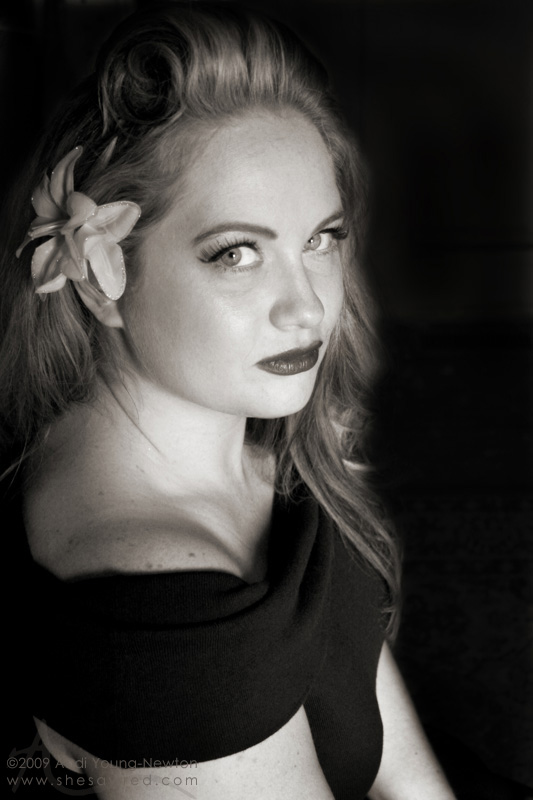 Female model photo shoot of Sabrina Skye by Alizarine in Toledo