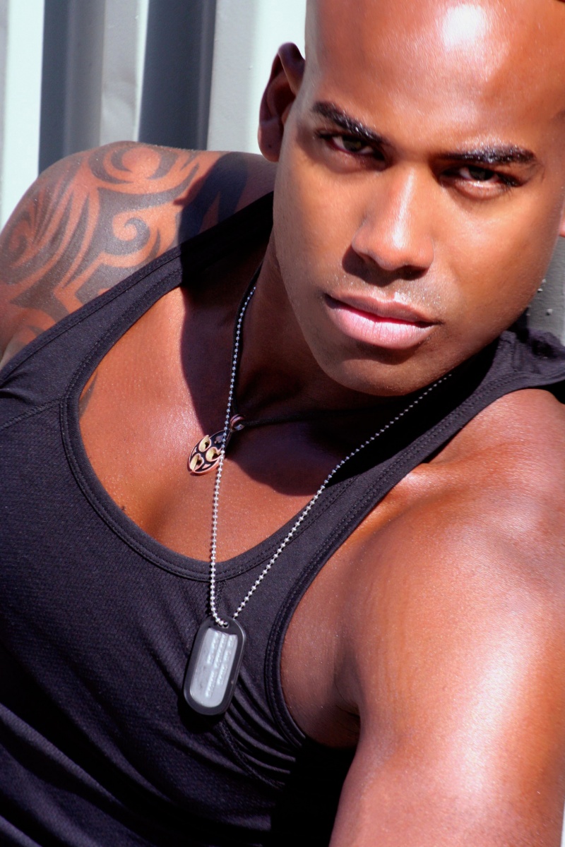 Male model photo shoot of Antonio Cruz by RayVin in Brooklyn, NY