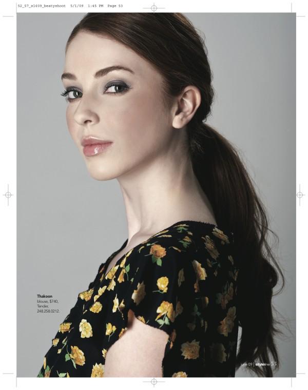 Female model photo shoot of Sara Kuz by Dan Lippitt, makeup by The Beauty Artist