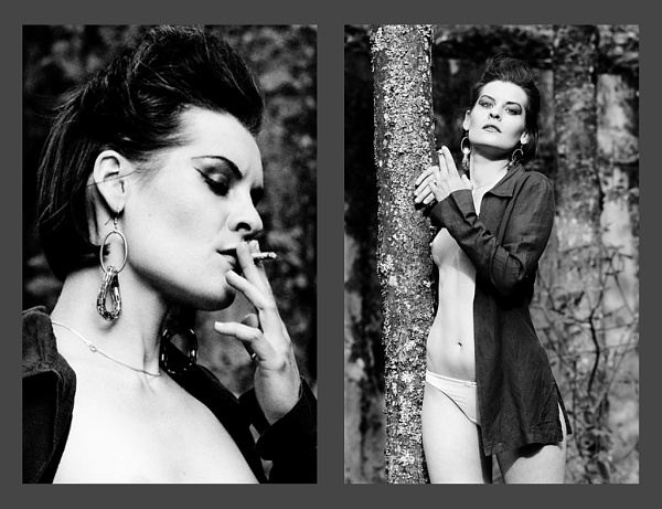 Female model photo shoot of Aurore Model in Switzerland