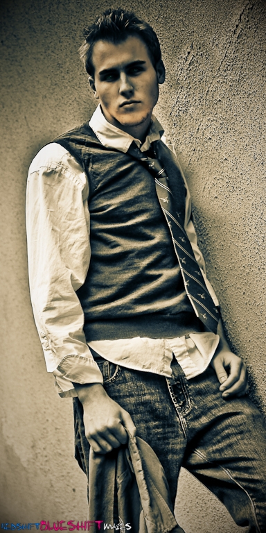 Male model photo shoot of Robert Danger by Katie Potter