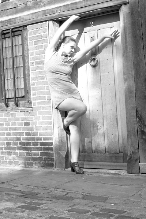 Female model photo shoot of SvetlanaPodoprigora in church