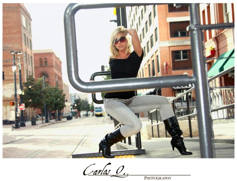 Male and Female model photo shoot of Carlos Q  Photography and Erin Coleen in Dallas, Texas