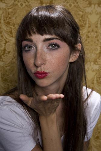Female model photo shoot of Makeup by Amanda Corral