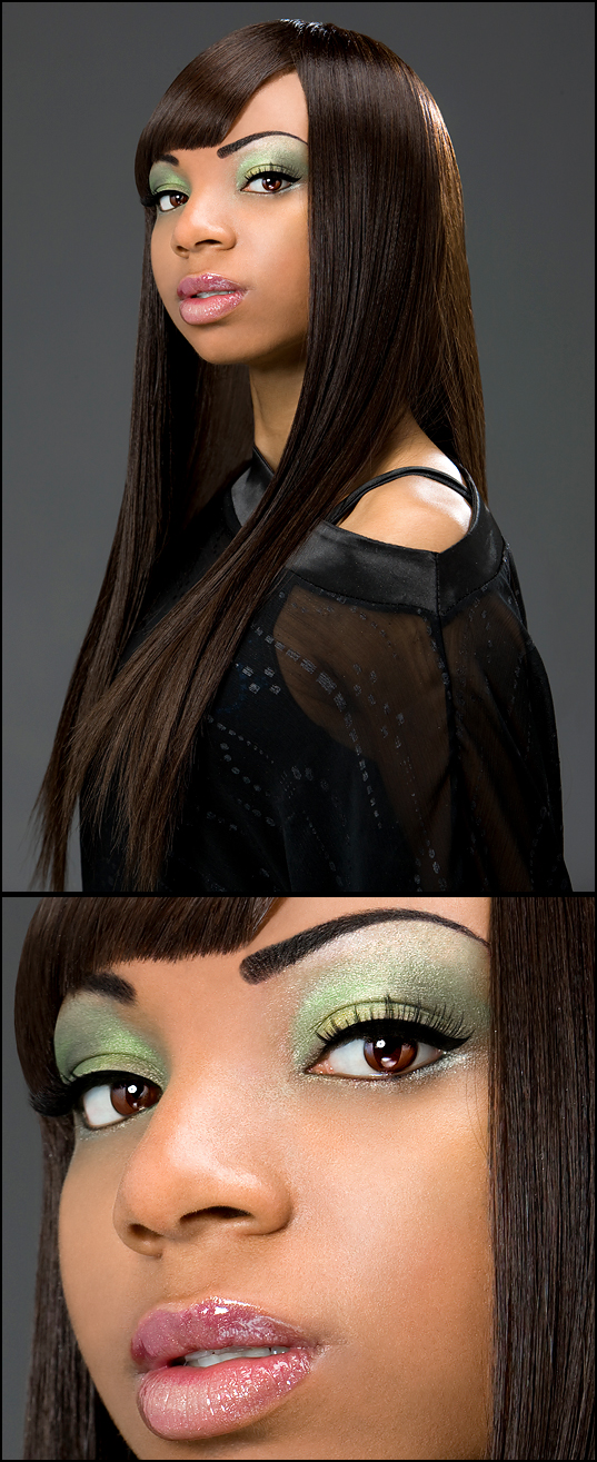 Female model photo shoot of ImagesRetouched and Samantha I by Alvaro Mari-Thompson, makeup by Sarah Jane Ellis