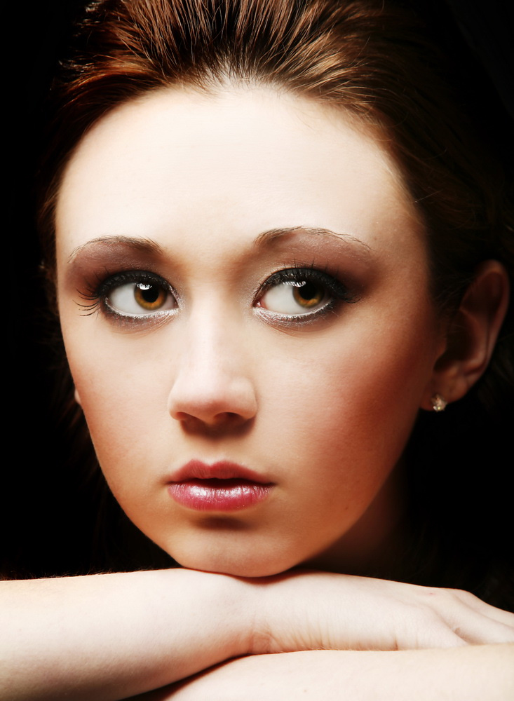 Female model photo shoot of Ashley E Fields by Nill Silver in SC, makeup by Mc-K