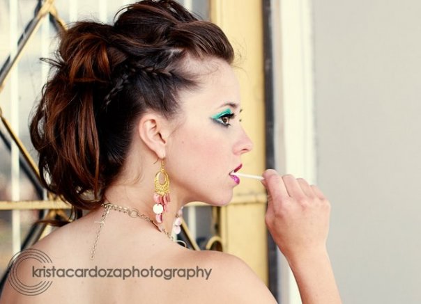 Female model photo shoot of KB Hair Design in Murray, UT