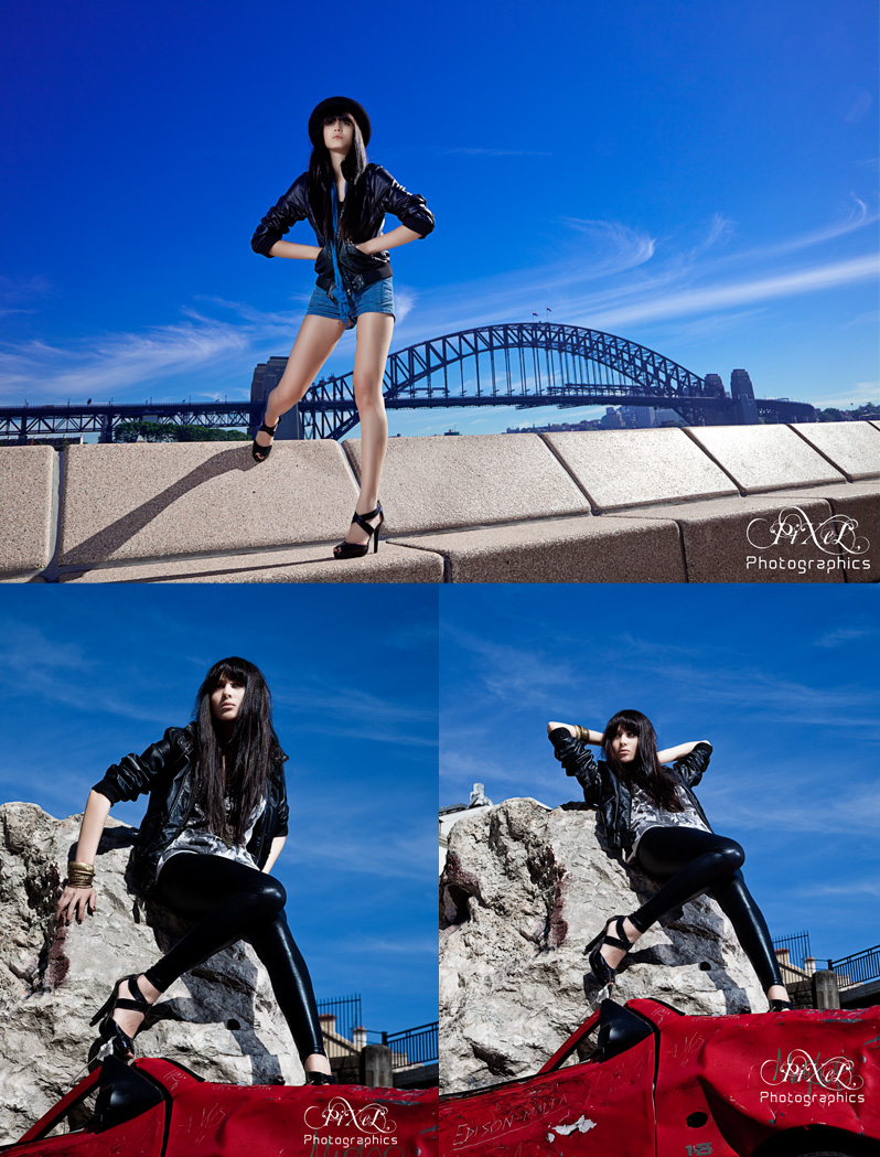 Male and Female model photo shoot of PiXeL Photographics and Maya Yada in Sydney