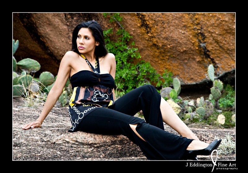 Female model photo shoot of AngelCaprice Wright in Enchanted Rock, Fredricksburg,Texas 5.2.09