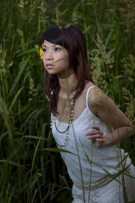 Female model photo shoot of MagzL by Wayne Lam