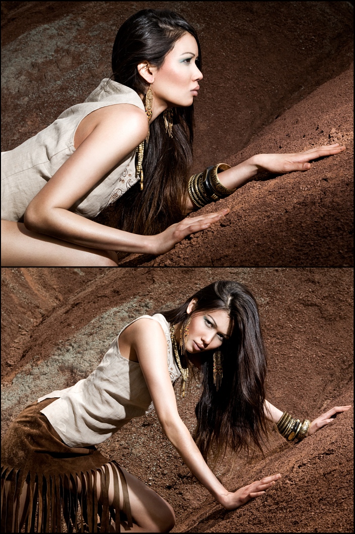 Female model photo shoot of Kristen Bailey and Maker Emme by derwei chan, wardrobe styled by Ulia Koles