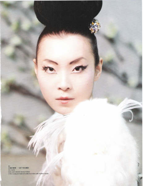 Female model photo shoot of May Wong