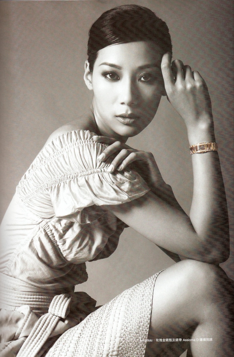 Female model photo shoot of May Wong