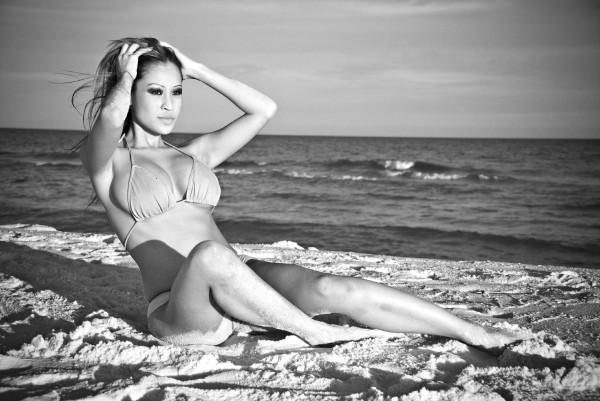 Female model photo shoot of Laura Ann Nguyen in Pensacola Beach
