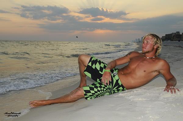 Male model photo shoot of Blake Owens in Panama City Beach, Florida