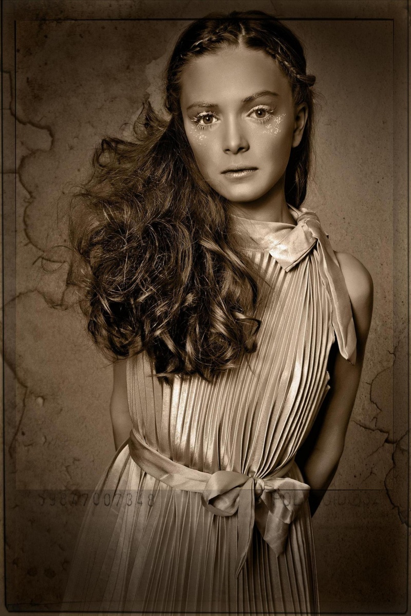 Female model photo shoot of Stephanie Kalin, hair styled by toni kalin