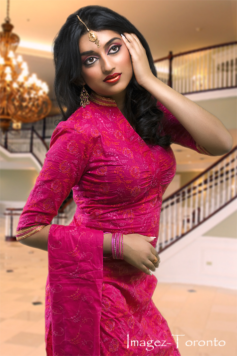 Female model photo shoot of Lokhi Chakra by Imagez - Toronto